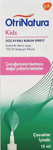 OtriNatura Kids Doz Ayarlı Burun Spreyi 15 ml - 1