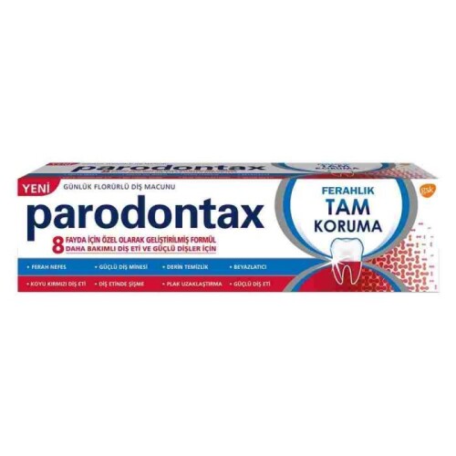 Paradontax Ferahlık Tam Koruma 75ml Diş Macunu - Parodontax