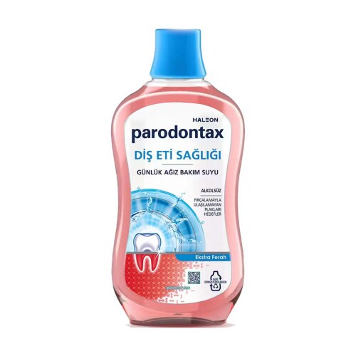 Parodontax Ağız Bakım Suyu 500 Ml Ekstra Ferah - Parodontax