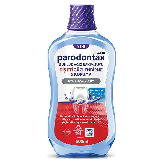 Parodontax Diş Eti Güçlendirme Ağız Bakım Suyu 500ml - 1