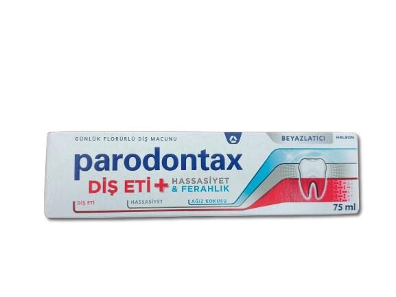 Parodontax Diş Eti Hassasiyet Ferahlık Beyazlatıcı Diş Macunu 75 ml - 1
