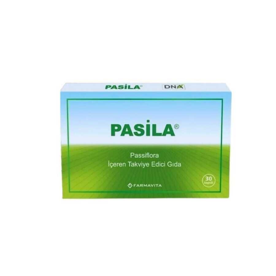 Pasila Passiflora İçeren Takviye Edici Gıda 30 Kapsül - 1