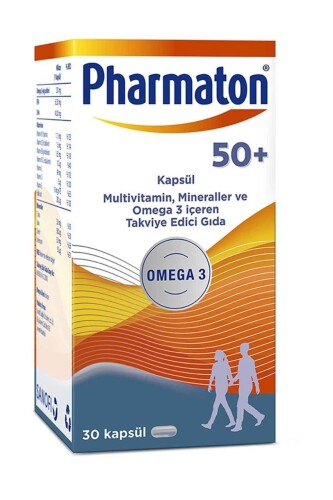 Pharmaton 50 Plus 30 Kapsül - Pharmaton