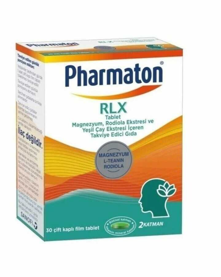 Pharmaton RLX Takviye Edici Gıda 30 Çift Kaplı Film Tablet - 1