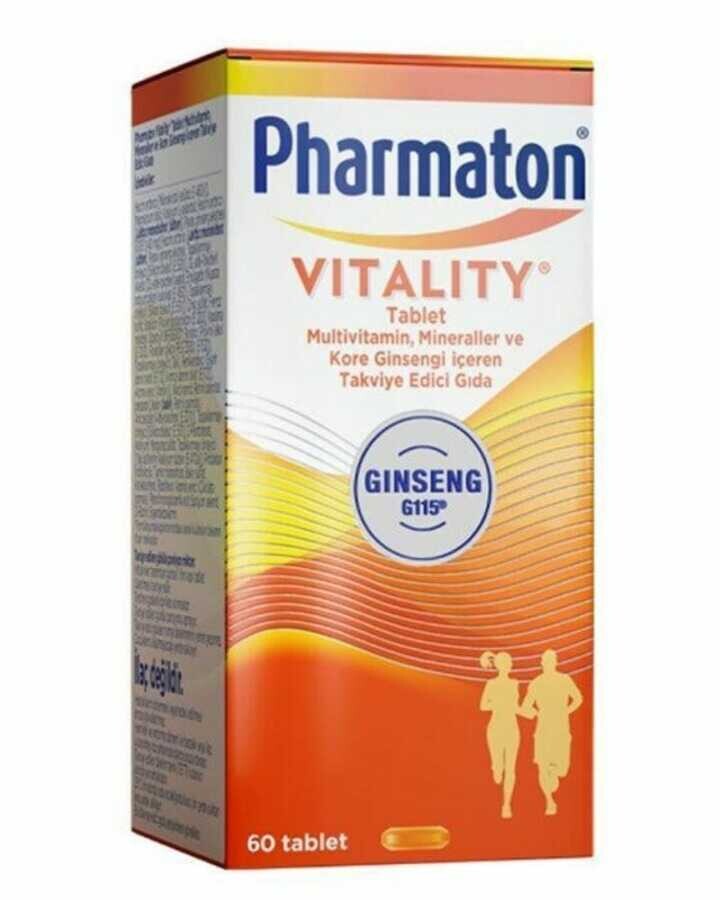 Pharmaton Vıtalıty 60 Tablet - 1