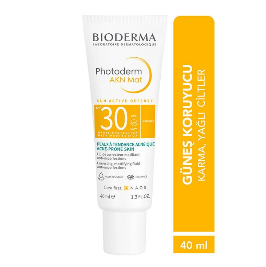 Photoderm Akn Mat SPF30 Renksiz Güneş Kremi 40ml - 2