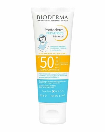 Photoderm Pediatrics Mineral SPF50+ Yenidoğan Bebeklere Özel Güneş Kremi 50g - 1