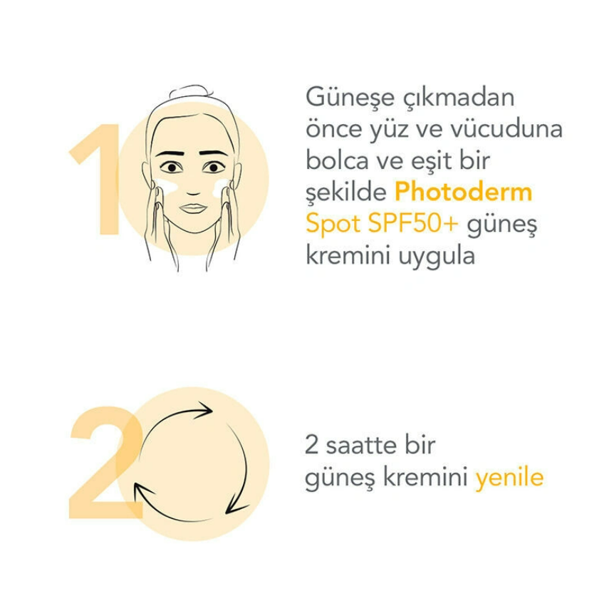 Photoderm Spot Age SPF50+ Renksiz Güneş Kremi 40 ml - 3