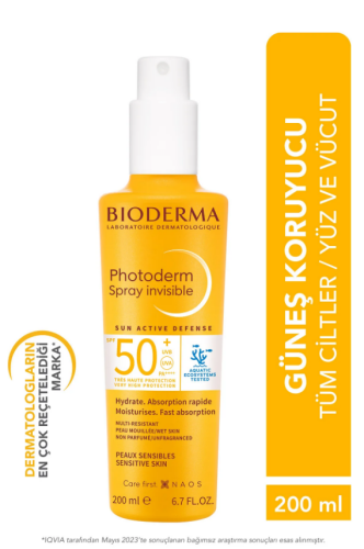 Photoderm Spray SPF50+ Güneş Koruyucu Sprey 200 ml - 2