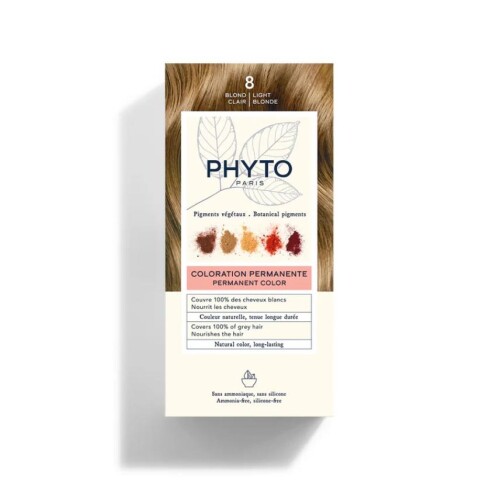 Phyto Color Bitkisel Saç Boyası - 8 Blond Clair Sarı - Phyto