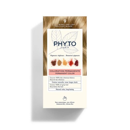 Phyto Color Bitkisel Saç Boyası 9 - Açık Sarı - Phyto