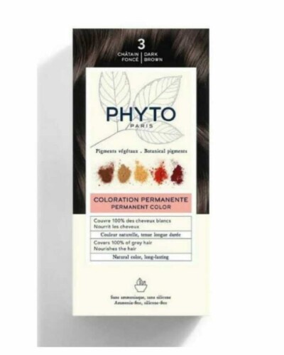 Phyto Phytocolor Bitkisel Saç Boyası - 3 Koyu Kestane - Phyto