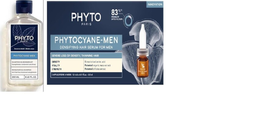 Phyto Phytocyane Men Dökülme Karşıtı Set + Şampuan Hediyeli - 1