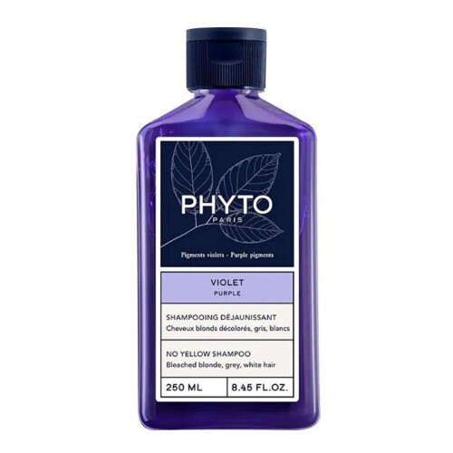 Phyto Purple No Yellow Shampoo - Mor Şampuan - 250 ml - Phyto