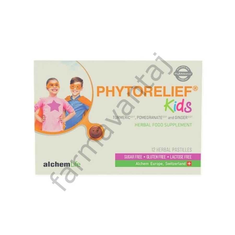 Phytorelief Kids Takviye Edici Gıda 12 Pastil - 1