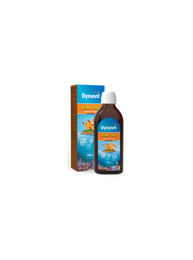 Portakal Aromalı Balık Yağı 150 ml - 1