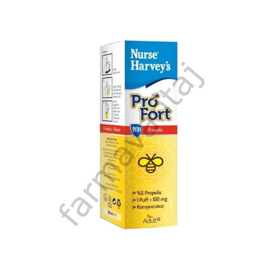 Pro Fort Propolis, Calendula Ve Gliserin İçeren Takviye Edici Gıda 20ml - 1