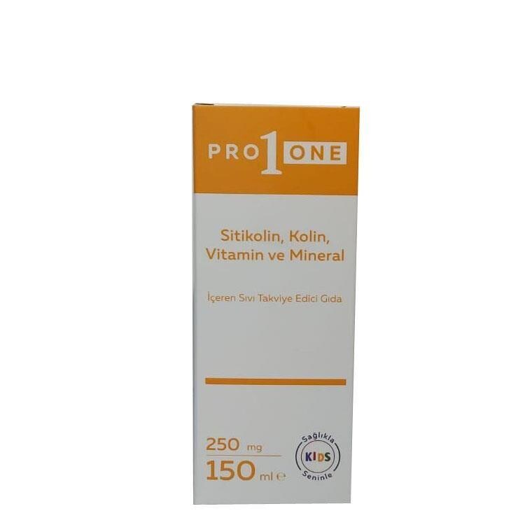 Pro1One Sitikolin, Kolin, Vitamin, Mineral Sıvı 150ml - 1