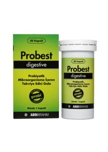 Probest Digestive Probiyotik 20 Kapsül - Abdi İbrahim