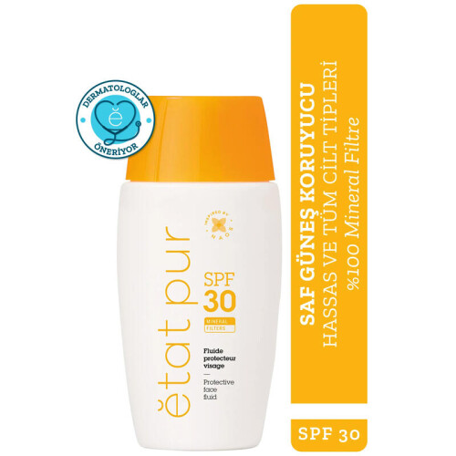 Etat Pur Protective Mineral Fluide SPF30 Güneş Kremi 40 ml - 2