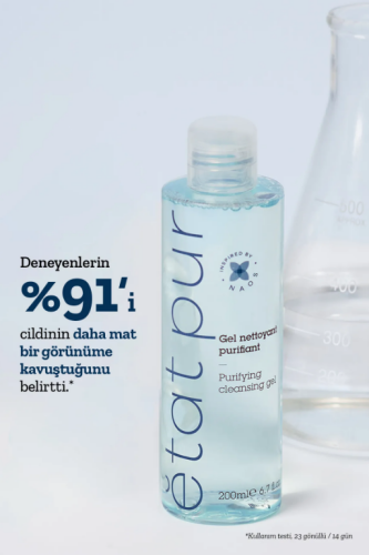 Etat Pur Purifying Cleansing Gel Arındırıcı Temizleme Jeli 200 ml - 4