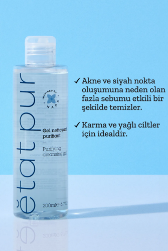 Etat Pur Purifying Cleansing Gel Arındırıcı Temizleme Jeli 200 ml - 3