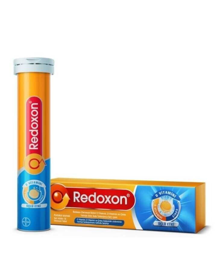 Redoxon Üçlü Etki 1 Takviye Edici Gıda 15 Efervesan Tablet - 1