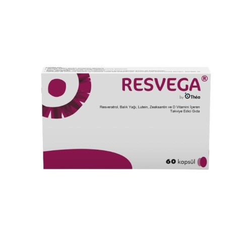 Resvega Resveratrol, Balık Yağı,Vitaminler Ve Mineraller İçeren Takviye Edici Gıda 60 Kapsül - Thea