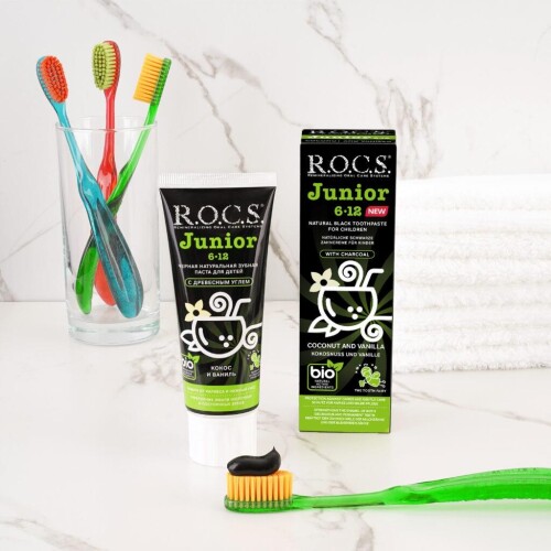 Rocs Diş Macunu 6-12 Hindistan Cevizi 60 Ml - 2