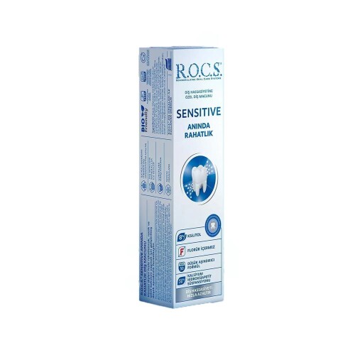 Rocs Sensitive Hassasiyete Karşı Diş Macunu 75ml - R.O.C.S.