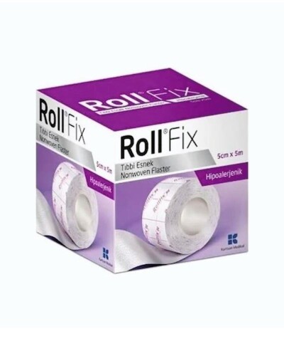 Roll Fix Hipoalerjenik Flaster 5x5 Cm - Roll