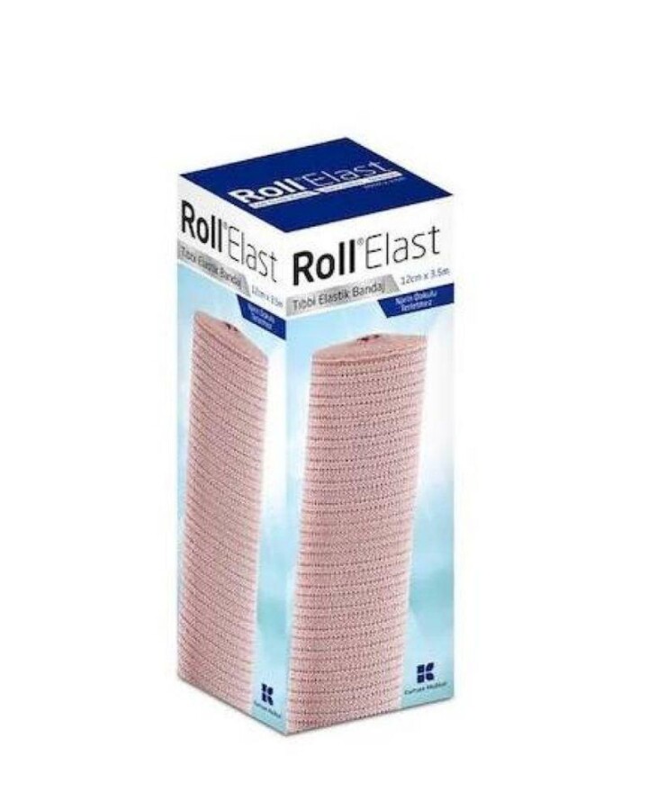 Roll Flex Elastik Bandaj 12cm x 3,5m - 1
