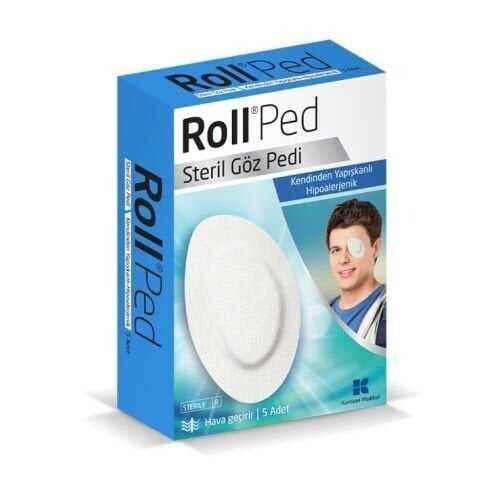Roll Ped Hipoallerjenik Steril Göz Pedi 5 Adet - 1