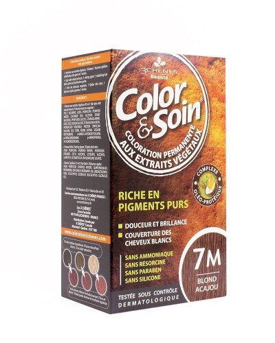 Saç Boyası 7M Maun Sarısı - Color Soin