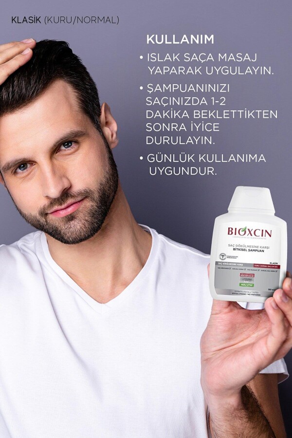 Bioxcin Saç Dökülmesine Karşı Şampuan Normal Ve Kuru Saçlar İçin 300 ml - 6