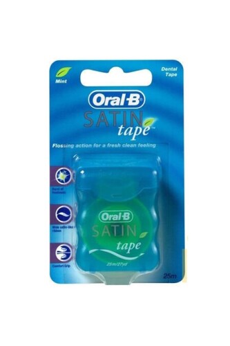 Satin Tape Ferahlık ve Temizlik Hissi Veren Diş İpi 25m - Oral-B