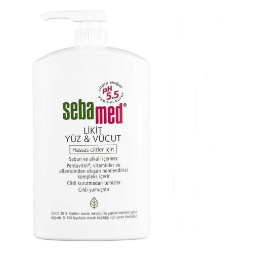 Sebamed Likit Yüz ve Vücut Temizleyici Jel 1000 ml - Sebamed