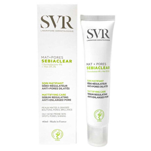 Sebiaclear Mat+ Pores Cream Yağlı Ciltler İçin Yüz Bakım Kremi 40ml - SVR