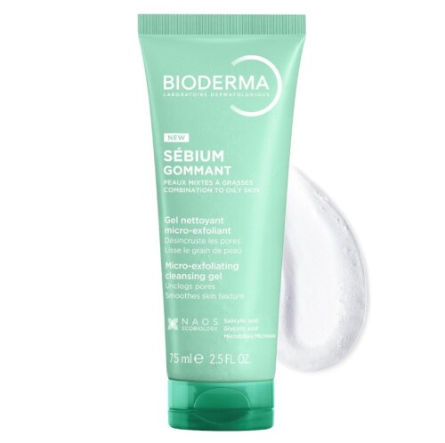 Sebium Exfoliating Gel 75 Ml - Bioderma