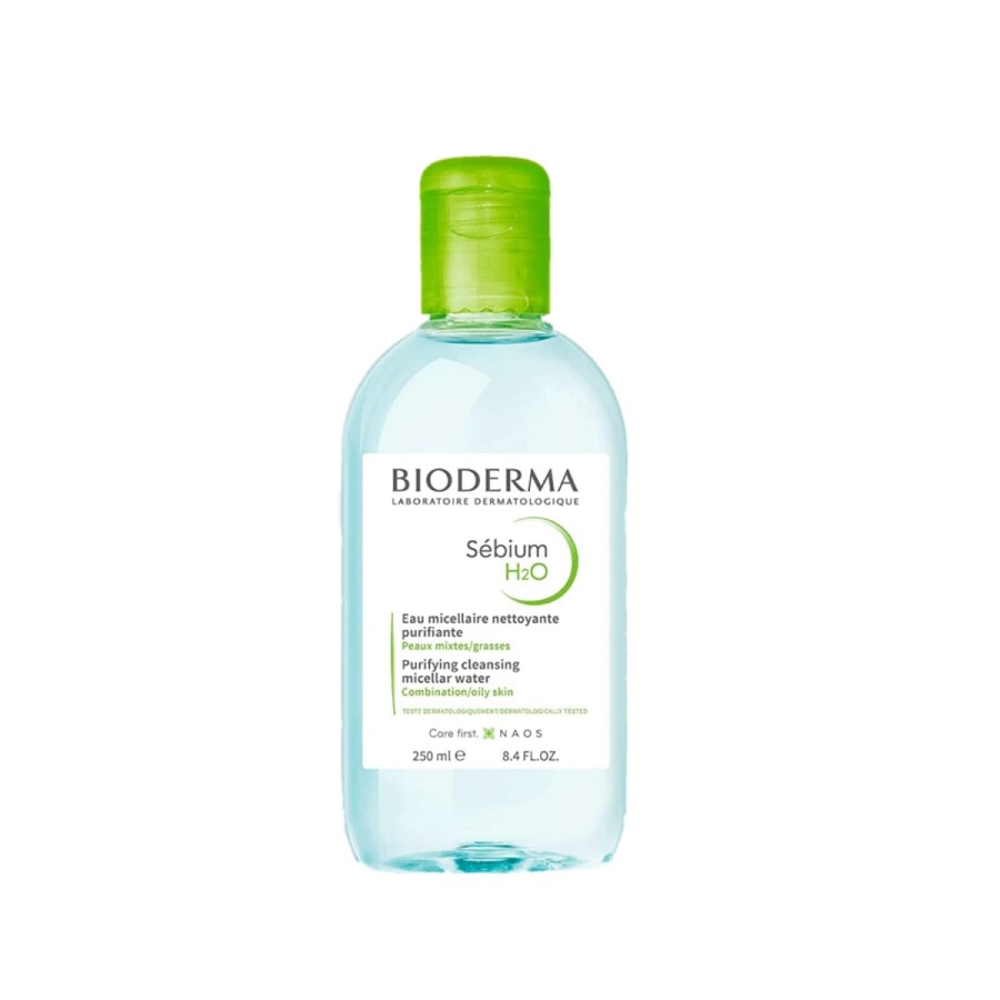 Sebium H2O Yüz ve Makyaj Temizleme Suyu 250 ml - 1