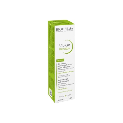 Sebium Kerato+ Akne Eğilimli Ciltler İçin Jel Krem 30 ml - Bioderma