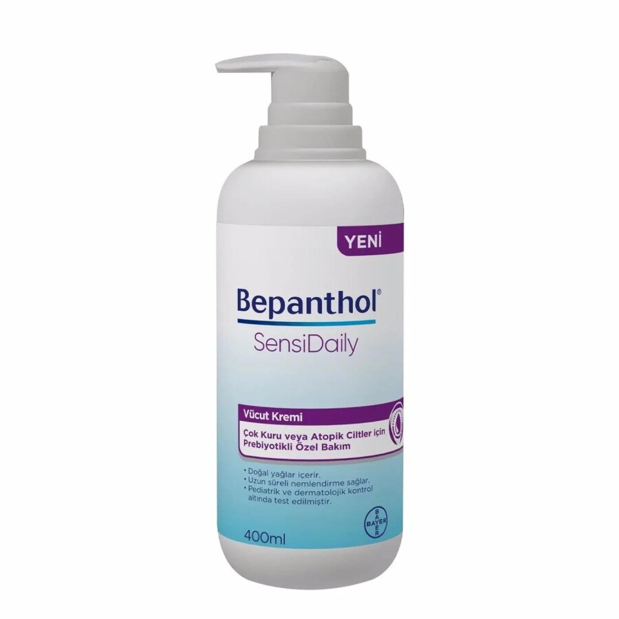 SensiDaily Nemlendirici Vücut Kremi 400 ml - 1