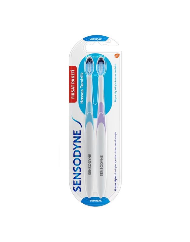 Sensodyne Hassas Bakım Yumuşak Diş Fırçası 1+1 - 1
