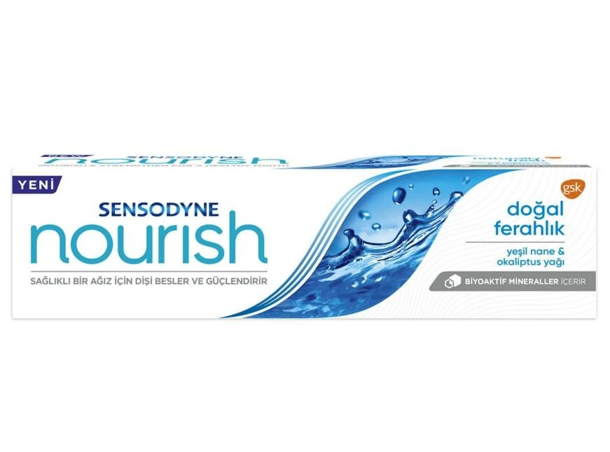 Sensodyne Nourish Doğal Ferahlık Diş Macunu 75 ml - 1