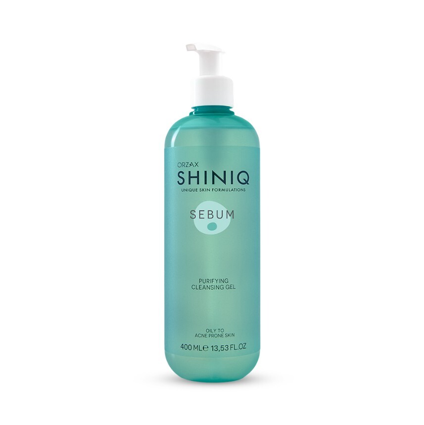 Shiniq Sebum Purifying Cleansing Gel 400 Ml - 1