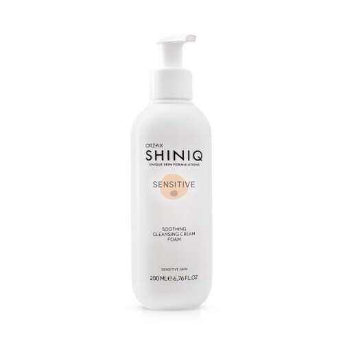 Shiniq Sensitive Soothing Cleansing Cream Foam 200 Ml - SHINIQ