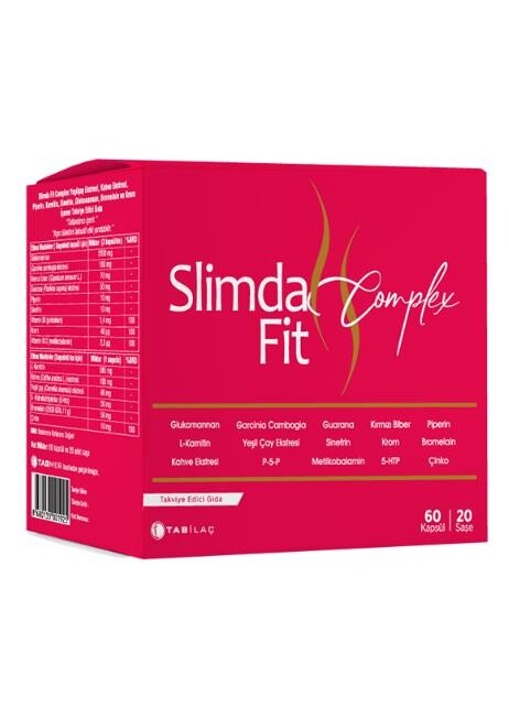 Slimda Fit Complex 60 Kapsül 20 Saşe - 1