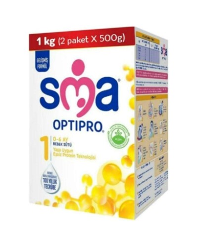 Sma Optipro Probiyotik 1 Bebek Sütü 1000 Gr - SMA