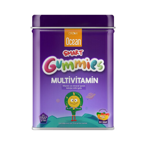 Smart Gumies Multivitamin Meyve Sulu Jel 64 Adet - Orzax