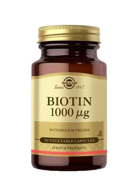 Solgar Biotin 1000 Mcg 50 Kapsül - 1